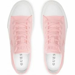Budget 😉 Guess FL6PNZ FAB12 Baskets mode Couleur Rose 🎉 -Guess Soldes Boutique 23279641 500 D