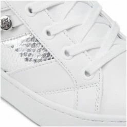 Bon marché 🌟 Guess FL5RXO ELE12 Baskets mode Couleur Blanc ❤️ -Guess Soldes Boutique 23279660 500 C