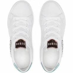 Bon marché 🌟 Guess FL5RXO ELE12 Baskets mode Couleur Blanc ❤️ -Guess Soldes Boutique 23279660 500 D