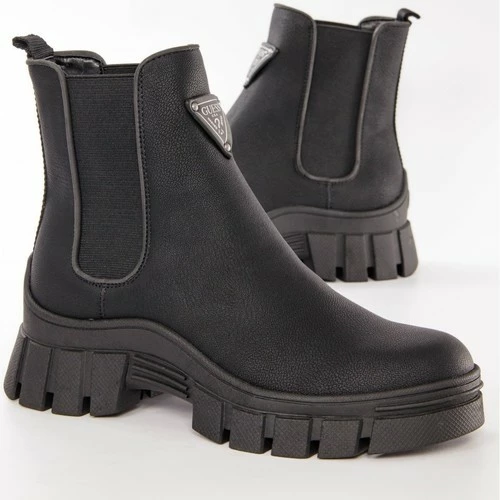 Meilleur prix 🎉 Guess Hestia Bottines / 🥾 Boots Couleur Noir ❤️ 5 Meilleur prix 🎉 Guess Hestia Bottines / 🥾 Boots Couleur Noir ❤️ – Image 3