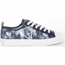 Top 10 😀 Guess Original logo triangle Baskets mode Couleur Bleu 🤩