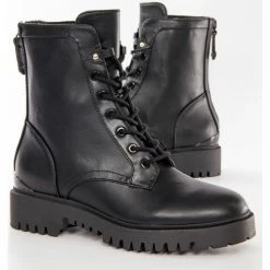 Acheter 😍 Guess Olenni Bottines / 🥾 Boots Couleur Noir 😍 -Guess Soldes Boutique 23280585 500 C