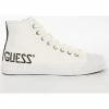 Offres 😍 Guess Ederle Baskets mode Couleur Blanc 🎁