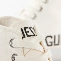 Offres 😍 Guess Ederle Baskets mode Couleur Blanc 🎁 -Guess Soldes Boutique 23280594 500 D