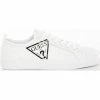 Remise 😀 Guess Classic logo triangle Baskets mode Couleur Blanc 🧨 -Guess Soldes Boutique 23286482 500 A