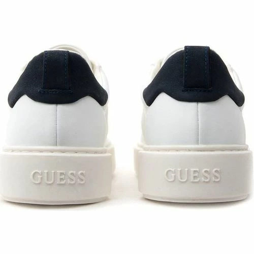 Coupon 🧨 Guess FM5VIC LEA12 VICE-WHITE/BLUE Baskets mode Couleur Blanc ⌛ 5 Coupon 🧨 Guess FM5VIC LEA12 VICE-WHITE/BLUE Baskets mode Couleur Blanc ⌛ – Image 3