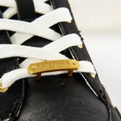 De gros 🔔 Guess Vizele Baskets mode Couleur Noir 🎉 -Guess Soldes Boutique 23321295 500 E