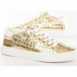Budget 🛒 Guess Classic gold croco Baskets mode Couleur Doré 😀 10 Budget 🛒 Guess Classic gold croco Baskets mode Couleur Doré 😀 -Guess Soldes Boutique 23336609 500 C