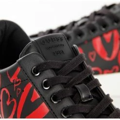 Les meilleures critiques de 🔥 Guess heart logo Baskets mode Couleur Noir 🤩 -Guess Soldes Boutique 23373557 500 D