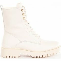 De gros ⭐ Guess Olone real Bottines / 🥾 Boots Couleur Beige 🛒