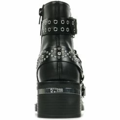 Acheter 😍 Guess Fifii Buckled Bottines / 🥾 Boots Couleur noir 👍 -Guess Soldes Boutique 23438079 500 E