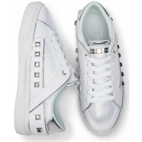 Meilleure vente 🌟 Guess Baskets Femme FL5GAL GALLINA Blanc Baskets mode Couleur Blanc 👍 6 Meilleure vente 🌟 Guess Baskets Femme FL5GAL GALLINA Blanc Baskets mode Couleur Blanc 👍 – Image 4