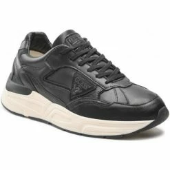 Coupon 🛒 Guess FM7IMO LEA12 Baskets mode Couleur Noir ❤️