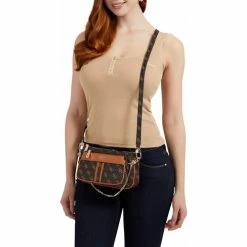 Nouveau 🎁 Guess 137293VTAH22 Besaces / Sacs bandoulière Couleur Marron 😍 -Guess Soldes Boutique 23497735 500 D