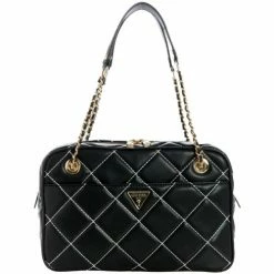 Coupon 🤩 Guess Cessily top Besaces / Sacs bandoulière Couleur Noir ⭐