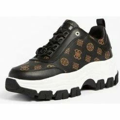 Tout neuf 🔥 Guess FL7BIR FAL12-BRBLK Baskets mode Couleur Noir 🎉