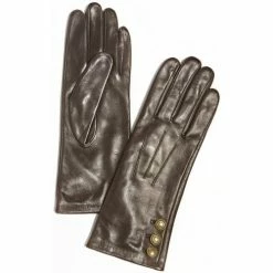 Vente flash 🔔 Guess femme gants cuir marciano noir Accessoires textile Couleur Noir ✨