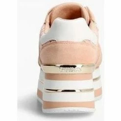 Bon marché ⌛ Guess FL7HAR FAL12-BLUSH Baskets mode Couleur Rose 👍 -Guess Soldes Boutique 23555405 350 C