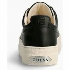Budget 🔔 Guess FL7GAA LEA12-BLACK Baskets mode Couleur Noir ⌛ -Guess Soldes Boutique 23555413 350 C