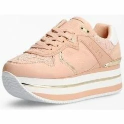 Top 10 😉 Guess FL7HAR FAL12-BLUSH Baskets mode Couleur Rose ✔️