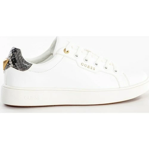 Le moins cher 🥰 Guess Classic gold triangle Baskets mode Couleur Blanc 😀 3 Le moins cher 🥰 Guess Classic gold triangle Baskets mode Couleur Blanc 😀