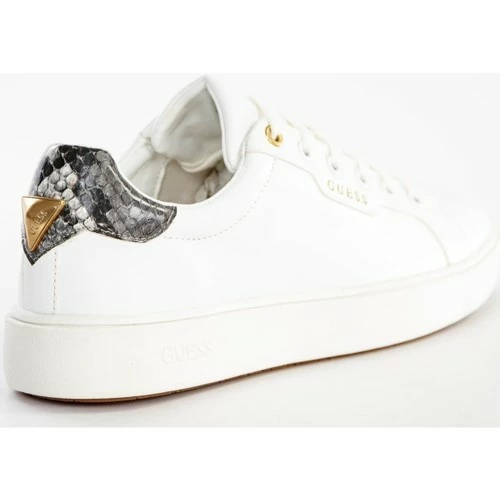 Le moins cher 🥰 Guess Classic gold triangle Baskets mode Couleur Blanc 😀 8 Le moins cher 🥰 Guess Classic gold triangle Baskets mode Couleur Blanc 😀 – Image 6