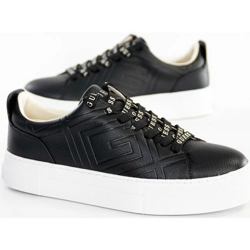 Le moins cher 🎁 Guess Original Baskets mode Couleur Noir 🧨 5 Le moins cher 🎁 Guess Original Baskets mode Couleur Noir 🧨 – Image 3