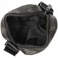 Bon marché 🤩 Guess HMVZLAP2315 tracolla pelle uomo nero logato Besaces / Sacs bandoulière Couleur Noir 🎁 -Guess Soldes Boutique 23572376 500 E