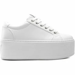 Grosses soldes 🥰 Guess FL6HGL ELE12 Baskets mode Couleur Blanc ✨