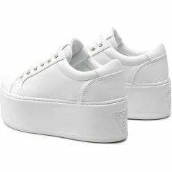 Grosses soldes 🥰 Guess FL6HGL ELE12 Baskets mode Couleur Blanc ✨ -Guess Soldes Boutique 23587355 500 C