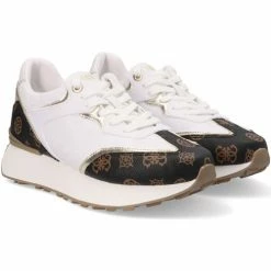 Tout neuf ⌛ Guess Baskets mode Couleur Blanc 🛒 -Guess Soldes Boutique 23630164 500 B