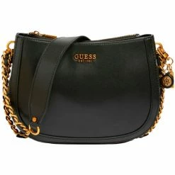 Tout neuf 🎉 Guess Abey chain hobo Besaces / Sacs bandoulière Couleur Noir 🧨