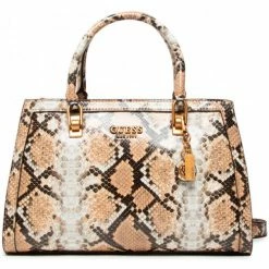 Sortie 💯 Guess Classic python Besaces / Sacs bandoulière Couleur Beige 👍