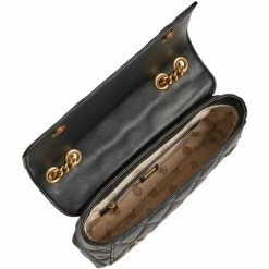 Sortie ⌛ Guess Sac matelassé Besaces / Sacs bandoulière Couleur Noir ✔️ -Guess Soldes Boutique 23687168 500 C