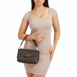 Nouveau 😉 Guess Sac Besaces / Sacs bandoulière Couleur Marron 😍 -Guess Soldes Boutique 23687173 500 B