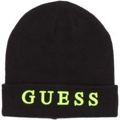 Bon marché ⌛ Guess H0YZ00Z1RK0 Accessoires textile Couleur Noir ✔️