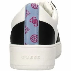 Sortie 😉 Guess FL7SINLEA12 Baskets mode Couleur Blanc 🎉 -Guess Soldes Boutique 23731607 500 D