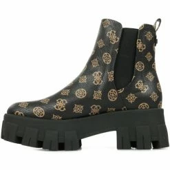 Acheter 🛒 Guess Vaeda Bottines / 🥾 Boots Couleur marron ⭐ -Guess Soldes Boutique 23737453 500 D