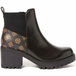 Nouveau 🤩 Guess FL7NBR ELE10 Bottines / 🥾 Boots Couleur Marron 🎁