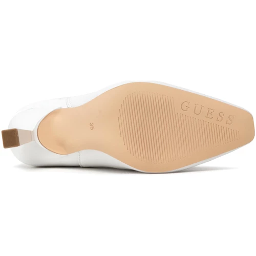 Nouveau 🥰 Guess FL7BRU LEA09 Bottines / 🥾 Boots Couleur Blanc 🧨 5 Nouveau 🥰 Guess FL7BRU LEA09 Bottines / 🥾 Boots Couleur Blanc 🧨 – Image 3