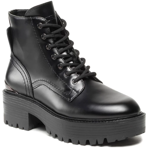 Promo 😉 Guess FL7FOL LEA10 Bottines / 🥾 Boots Couleur Noir ✔️ 4 Promo 😉 Guess FL7FOL LEA10 Bottines / 🥾 Boots Couleur Noir ✔️ – Image 2