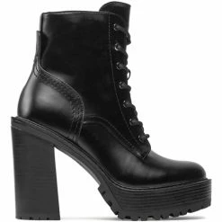 De gros 😀 Guess FL7KLS LEA10 Bottines / 🥾 Boots Couleur Noir ⌛