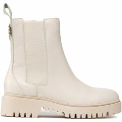 Coupon 😀 Guess FL7OAK LEA10 Bottines / 🥾 Boots Couleur Beige 🥰