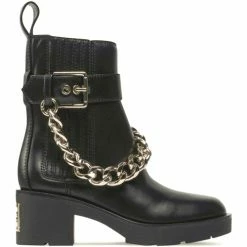 Coupon 👍 Guess FL7PRL ELE10 Bottines / 🥾 Boots Couleur Noir 🤩