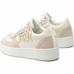 Budget 🎉 Guess FL7SIN LEA12 Baskets mode Couleur Beige ✔️ -Guess Soldes Boutique 23745468 500 C