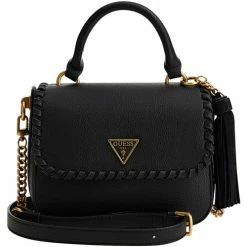 Sortie 💯 Guess Sac à bandoulière Besaces / Sacs bandoulière Couleur Noir 🎉