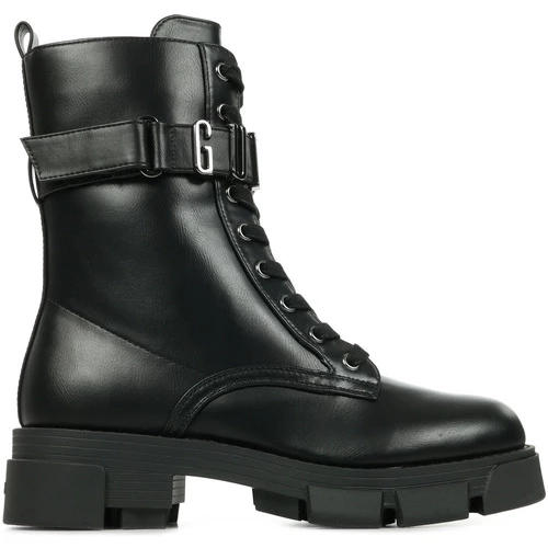 Meilleure vente 💯 Guess Madox Bottines / 🥾 Boots Couleur noir ✔️ 3 Meilleure vente 💯 Guess Madox Bottines / 🥾 Boots Couleur noir ✔️