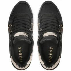 Bon marché ⭐ Guess FL7HARFAL12 Baskets mode Couleur Noir ✨ -Guess Soldes Boutique 23790517 500 E