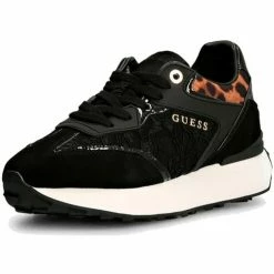 Budget 🔥 Guess FL7LUCELE12 Baskets mode Couleur Noir 😉 -Guess Soldes Boutique 23790519 500 B