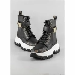 Le moins cher 🥰 Guess FL8BKZELE12 Bottes Couleur Noir 🌟 -Guess Soldes Boutique 23807723 500 E